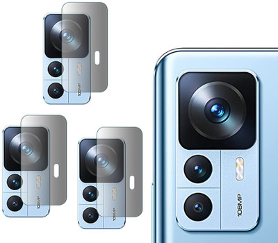 YCHROZE Back Camera Lens Glass Protector for Xiaomi 12T(Pack of: 3)