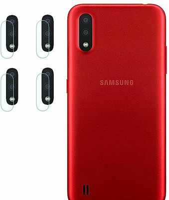 LIGHTWINGS Back Camera Lens Glass Protector for Samsung Galaxy A01(Pack of: 4)