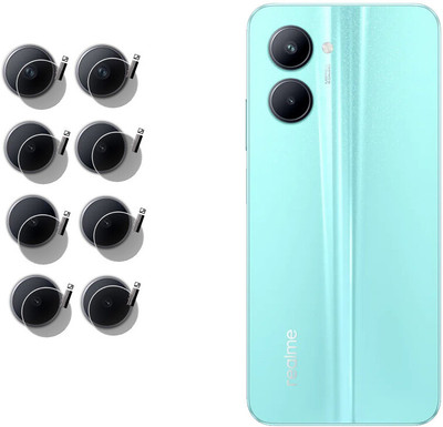 EZGER Back Camera Lens Glass Protector for realme C33(Pack of: 4)