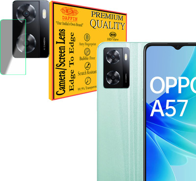 DAFFIN Back Camera Lens Glass Protector for OPPO A57(Pack of: 1)