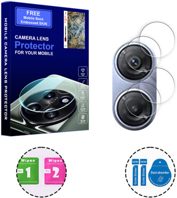 ARBAN Back Camera Lens Glass Protector for Infinix Hot 30 5G (FREE 1 MOBILE EMBOSSED SKIN) CAMERA LENS PROTECTOR(Pack of: 2)