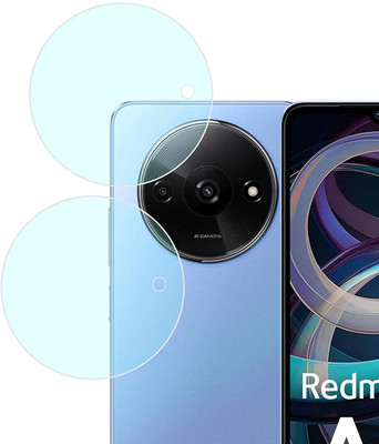 MOKPLZ Back Camera Lens Glass Protector for REDMI A3 5G(Pack of: 2)