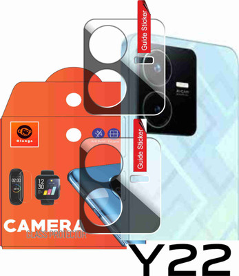 FINCH Back Camera Lens Glass Protector for VIVO Y22(Pack of: 2)