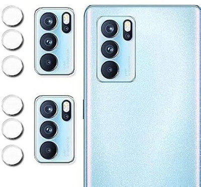 Aaruteck Back Camera Lens Glass Protector for Oppo Reno 6 PRO Camera Protector(Pack of: 2)