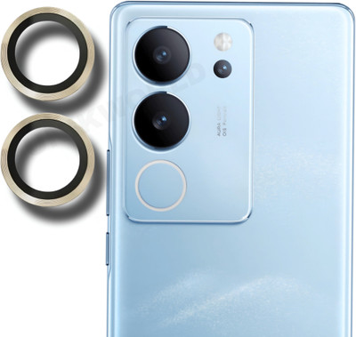 UNIKWORLD Back Camera Lens Ring Guard Protector for Vivo V29 Pro Camera Protector Tempered Glass Alloy Metal Individual Ring -(Pack of: 1)