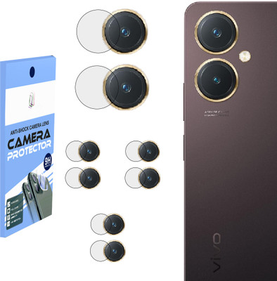 DVANK Back Camera Lens Glass Protector for VIVO Y27 4G [Unbreakable Material](Pack of: 4)