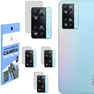 BERRIES Back Camera Lens Glass Protector for OPPO A77 [Unbreakable Polycarbonate Material](Pack of: 4)