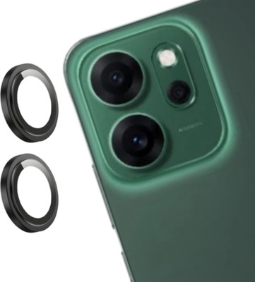 MOBCART Back Camera Lens Glass Protector, Camera Lens Ring Guard Protector for Oppo Reno 14 Pro 5G–9H Tempered, Scratch-Resistant, Camera Lens Protector Black(Pack of: 2)