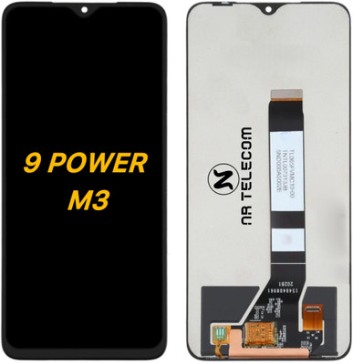 NRTELECOM IPS LCD Mobile Display for MI & REDMI & POCO Redmi 9 Power, Poco M3, HD Display, 500+ lighting(With Touch Screen Digitizer, Black)