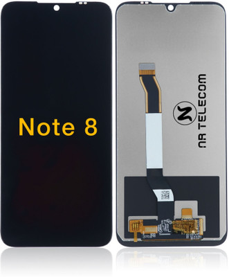 NRTELECOM IPS LCD Mobile Display for Mi & Redmi Note 8 HD Display 500+(With Touch Screen Digitizer, Black)