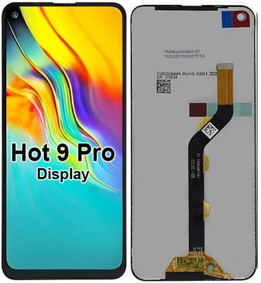 CompuDigit IPS LCD Mobile Display for Infinix Hot9 pro(With Touch Screen Digitizer, Black)
