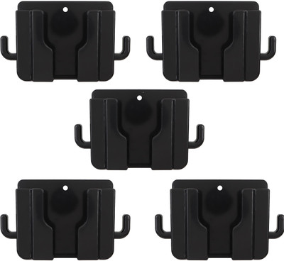 M/S DSNS Mobile Wall Stand for charging | AC/TV Remote Holder Phone Stand Pack OF 5 Black Mobile Holder