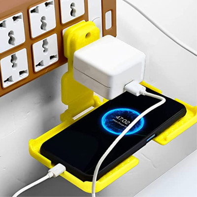 Chaebol CHARGING PAD WITH GLOSSY LOOK AND STRONG BODY 3 PIN SOCKET Mobile Holder