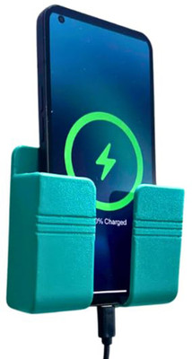 M/S DSNS Wall Mount Mobile Stand Case for Remote with Hole for Phone Charging 1 Pics Mobile Holder