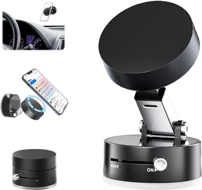 Like Star A2 Vacuum Magnetic Suction Phone Mount, 360° for Car,Gym,Mirror, iPhone& Android Mobile Holder