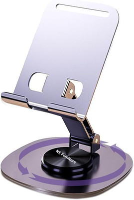NE Furniture 360 Degree Rotation Adjustable Portable Ergonomic Foldable Mobile Stand Mobile Holder