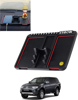 AYW Silicone Tray Mat For  Mitsubishi Pajero(Black)