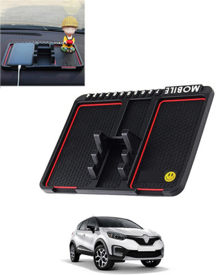AYW Silicone Tray Mat For  Renault Captur(Black)