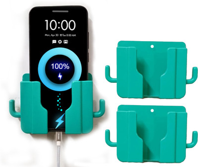 M/S DSNS Mobile Charging Wall Stand For All Smartphones Mobile Wall Hanging Pack OF 3 Mobile Holder