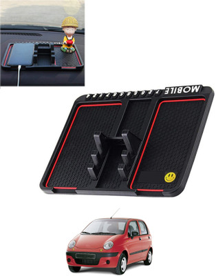 MSNP Car Mobile Holder for Dashboard(Black / Red)