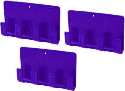 M/S DSNS Wall Mounted Mobile Stand Phone wall stand for charging, Plastic Wall Mount Charging Stand Mobile Holder (Pack OF 3 ) Mobile Holder