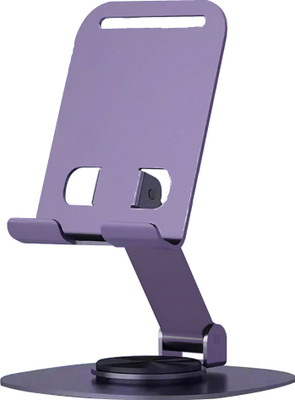 BROLAVIYA Universal Mobile / Tablet Holder, 360 Degree Rotating Metal Base Mobile Holder