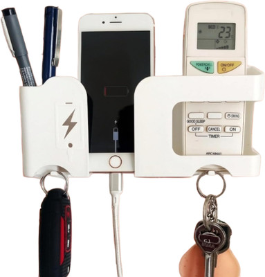 En ligne Wall Mounted Mobile Holder Storage Case for Remote, Wall Mount Mobile Stand Mobile Holder