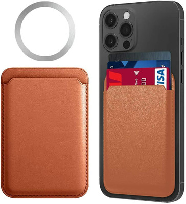 Crysendo Mag-Safe Wallet For iPhone 12/12 Pro/12 Mini/12 Pro Max/13/13pro Leather Case Mobile Holder