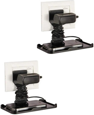 ASTOUND Wall Holder Stand for Charging Mobile Just Fit in Socket & Use Mobile Holder