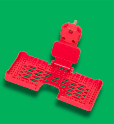 AirSoft Red Universal Portable Home Living Room Charger Rack Shelf Wall Mount ABS Mobile Holder