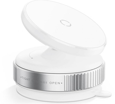 Pixelkart White A3 Magnetic Car & Desktop Phone Mount | Phone Stand | Mobile Holder
