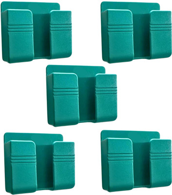M/S DSNS Phone Wall Stand for charging | AC/TV Remote Holder Mobile Stand | Pack OF 5 Mobile Holder