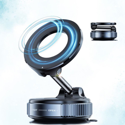 SKYVO Multi-Use Magnetic Phone Stand with 360° Rotation for Smartphones and Tablets Mobile Holder