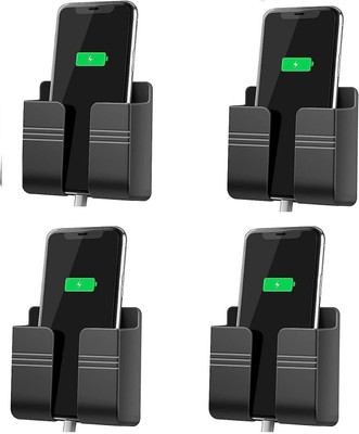 TULUA Wall Mounted Stand Mobile Holder Mobile Wall Mount for charging (pack of 4 pcs) Mobile Holder