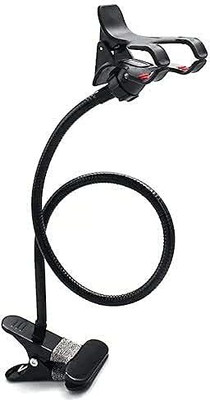 Esselkay Mobile Phone Lazy Holder, Adjustable and Flexible, Black, Pack of 1 Mobile Holder