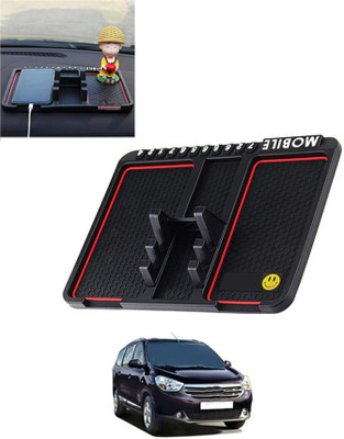 MSNP Car Mobile Holder for Dashboard(Black / Red)