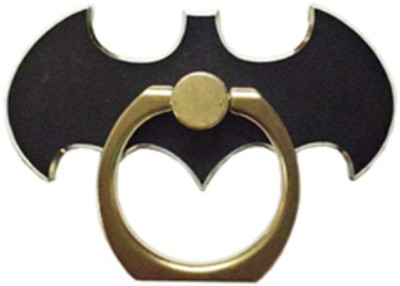 P s retail Ultra Thin Bat Finger Ring Holder Smartphone Stand Grip- Black - 1Pc/ Pack Mobile Holder