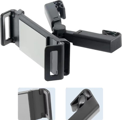 FreshDcart Karomouj Car Headrest Tablet Mount Holder with 360° Rotation Car Mount for iPad Mobile Holder
