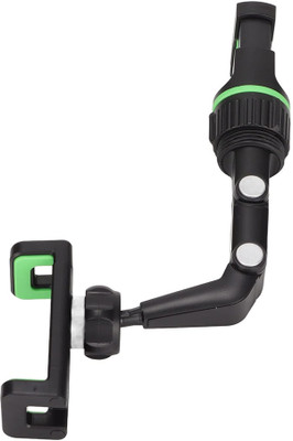 Casotec Clamp Base For All Smartphones Black & Green Mobile Holder