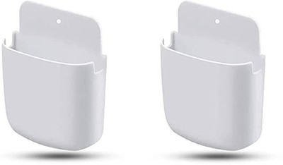 Flipkart SmartBuy Wall Mount Phone Holder Multipurpose Charging Stand For Remote Case 2 Pcs Mobile Holder