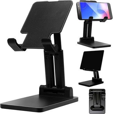 APNA KANHA Angle & Height Adjustable Anti-Slip Foldable Portable Compatible Phone ,Tablet Mobile Holder