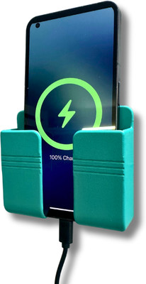 thekiteco. Green Wall Mounted Mobile Holder Storage Case for Remote Universal Mobile Holder