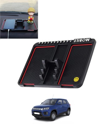 AYW Silicone Tray Mat For  Maruti Suzuki Universal For Car(Black)