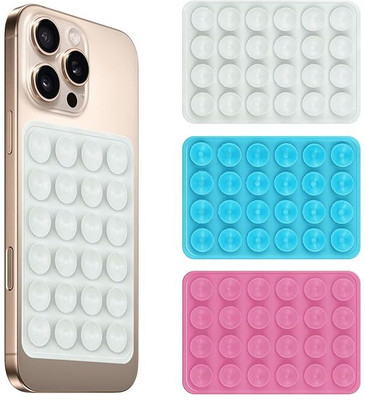 Khitoliyas Premium Single Sided Mobile Grip Silicon For All Mobiles (Pack of 3 Combo) Mobile Holder