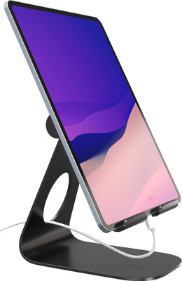 ELV DIRECT Tablet Stand Aluminium Adjustable Foldable Cell Phone Mount Multi-Angle Mobile Holder