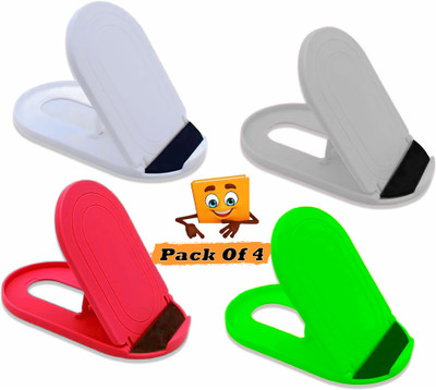 sainitraders 4-Piece Multi Angle Mobile Stands – For All Smartphones & Tablets Mobile Holder