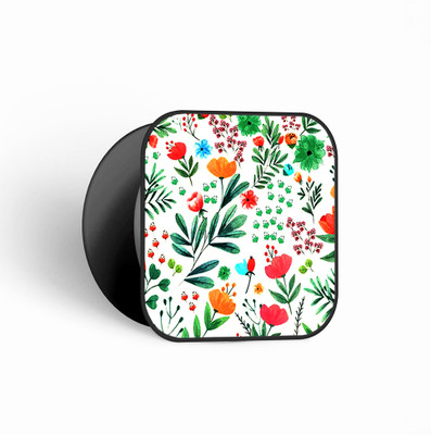Galaxsia Mobile Grip Stand for Phones & Finger Go Grip Socket Matte Finish-Floral-28 Mobile Holder