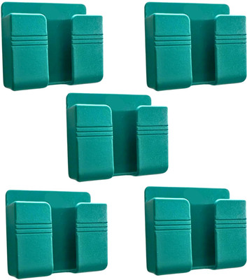 M/S DSNS Phone Wall Stand for charging | AC/TV Remote Holder Mobile Stand | Pack OF 5 Mobile Holder