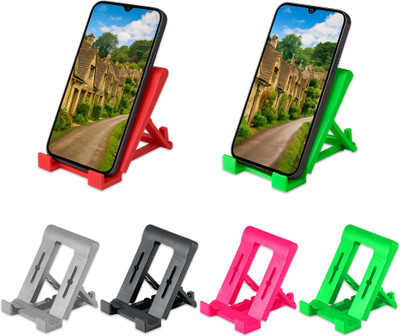 sainitraders 6-Piece Multi Angle Mobile Stands – For All Smartphones & Tablets Mobile Holder