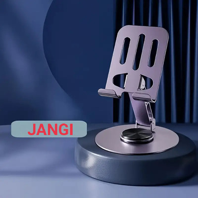 JANGI Metal body digital tx24 Smart table mobile Stand for desk online classes Mobile Holder